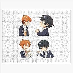 Sasaki and Miyano pack Jigsaw Puzzle