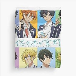 Sasaki And Miyano All Characters Duvet Cover