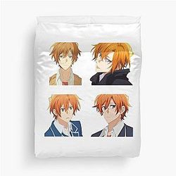 sasaki and miyano pack Duvet Cover