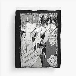 sasaki and miyano Manga Duvet Cover