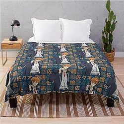 sasaki and miyano - sasaki      Throw Blanket