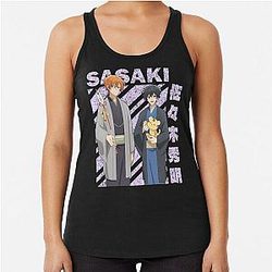 Sasaki Shuum and Miyano Yoshikazu - Sasaki to Miyano - Sasaki and Miyano            Racerback Tank Top