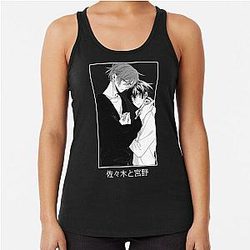 Sasaki Shuum and Miyano Yoshikazu - Sasaki to Miyano - Sasaki and Miyano   Racerback Tank Top