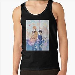 4k Sasaki and Miyano anime official visual Tank Top