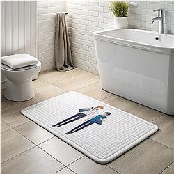Sasaki and Miyano - Gentle Boys' Love Romance Sasaki and Miyano Bath Mats