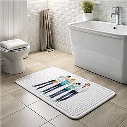 Sasaki and Miyano - The Delinquent and the Reader Sasaki and Miyano Bath Mats