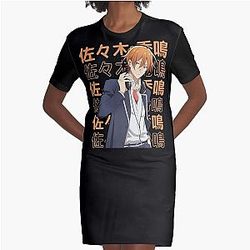 sasaki and miyano - sasaki      Graphic T-Shirt Dress