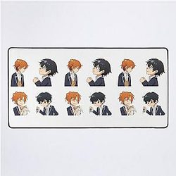 Sasaki and Miyano pack Desk Mat