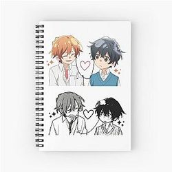 Sasaki and Miyano pack Spiral Notebook