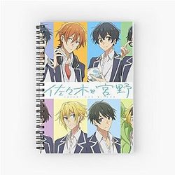 Sasaki And Miyano All Characters Spiral Notebook