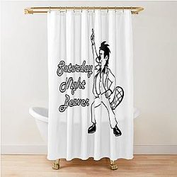 Saturday Night Shower Curtain