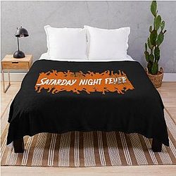 Saturday Night Fever Weekend Party Shirt Merchandise throw blanket