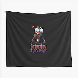 Saturday Night's Alright for Boxers Lightweight Hoodie Tapestry