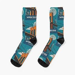Saturday Night Fever - Movie Poster Socks