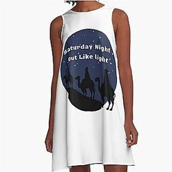 Saturday Night Out A-Line Dress