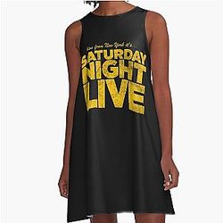 Saturday Night Live Comedy A Line Dress