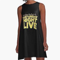 Live From New York It's Saturday Night Live A Line Dress