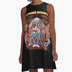 Camp Lo - Uptown Saturday Night A-Line Dress