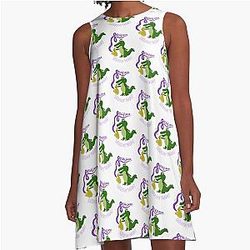 Louisiana Saturday A-Line Dress