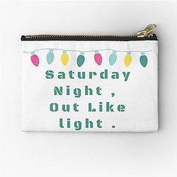 Saturday night out Zipper Pouch