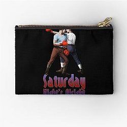 Saturday Night Alright Boxer Lightweight Hoodie Zipper Pouch