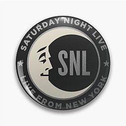 Saturday Night Live Moon Logo Pin