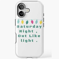 Saturday night out like iPhone Tough Case