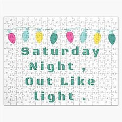 Saturday Night Out like Jigsaw Puzzle