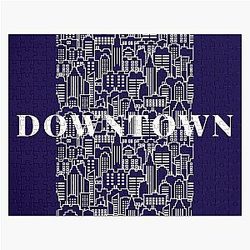 Downtown Saturday Night Jigsaw Puzzle