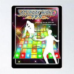 Saturday Night Football Poster