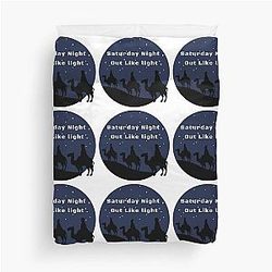Saturday Night Out Duvet Cover