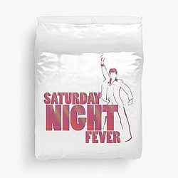 Saturday Night Fever Classic Film Duvet Cover