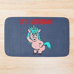 Saturday Night Bath Mat