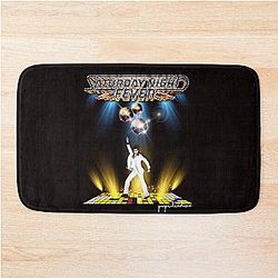 Saturday Night Fever - John Travolta 70s Movie By Pop Retro Disco Bath Mat