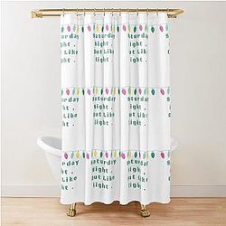 Saturday Night Out Shower Curtain