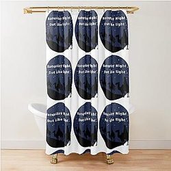 Saturday Night Shower Curtain