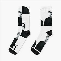 BowersJ Savage Garden Deep Heather Socks