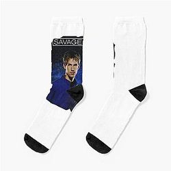 Mens Womens Bowersj Savage Garden Affirmation Funny Fans Socks