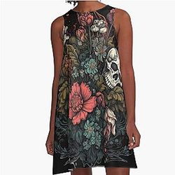 Savage Garden A-Line Dress