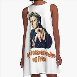 Life's a savage garden my friend! Super Hans A-Line Dress