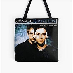 Savage Garden Soft Fit T-Shirts Black Summer Custom  All Over Print Tote Bag