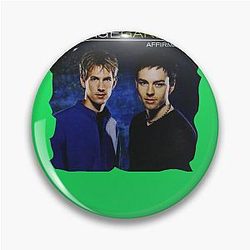 Bowersj Savage Garden Affirmation   T-Shirt Pin