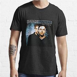 Savage Garden Soft Fit T-Shirts Black Summer Custom  Essential T-Shirt