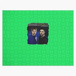 Bowersj Savage Garden Affirmation   T-Shirt Jigsaw Puzzle