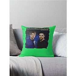 Bowersj Savage Garden Affirmation   T-Shirt Throw Pillow