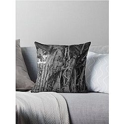 The Savage Garden Throw Pillow
