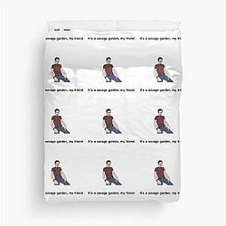 Peep Show Savage Garden Duvet Cover