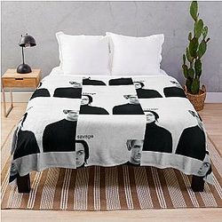 BowersJ Savage Garden Deep Heather Throw Blanket