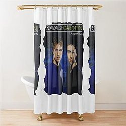 BowersJ Savage Garden Affirmation WoTshirt Shower Curtain