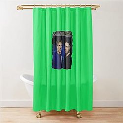 Bowersj Savage Garden Affirmation   T-Shirt Shower Curtain